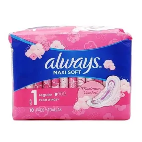 Always Maxi Soft 10’s Regular - 7500435145305