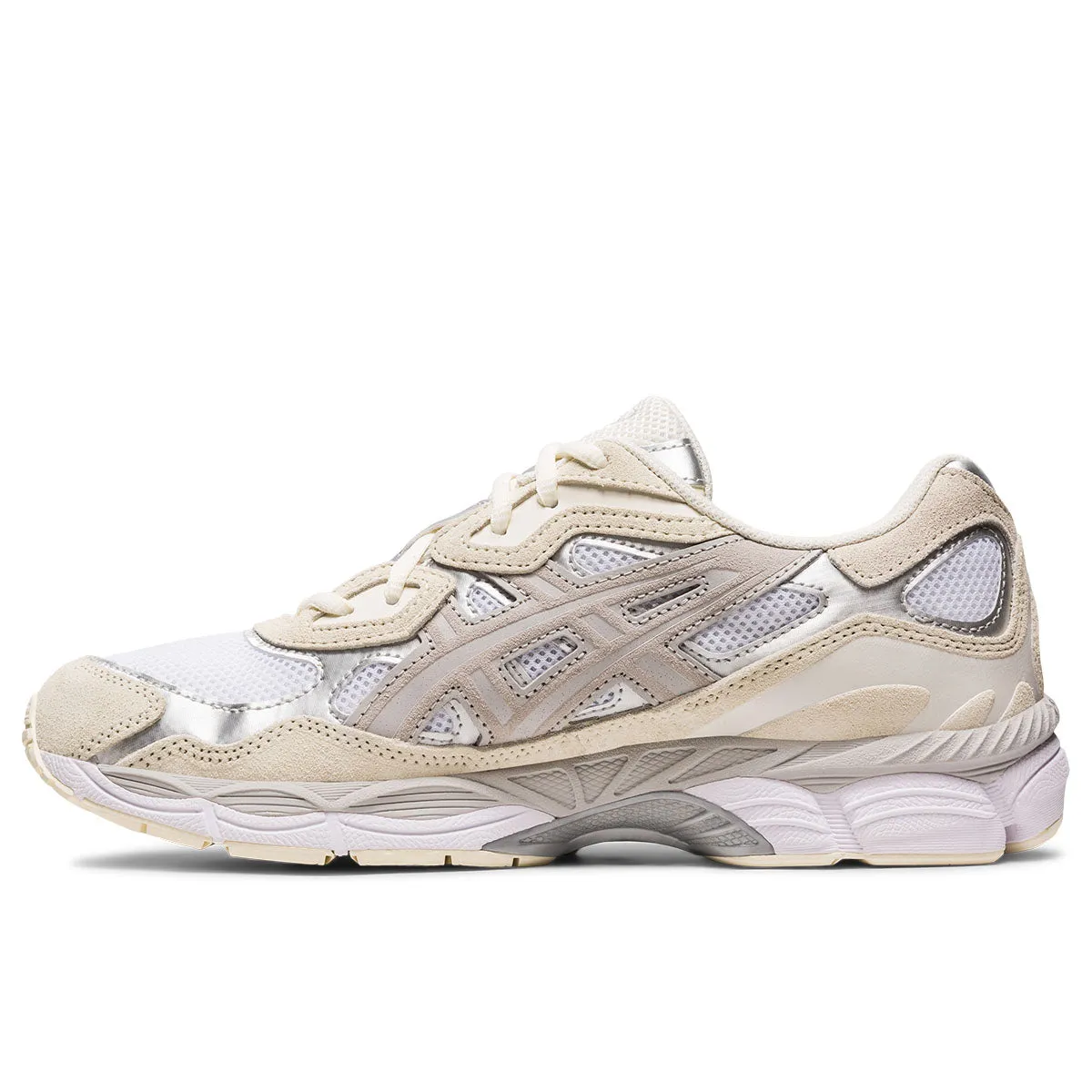 Asics Gel Nyc Men White Oyster Grey   