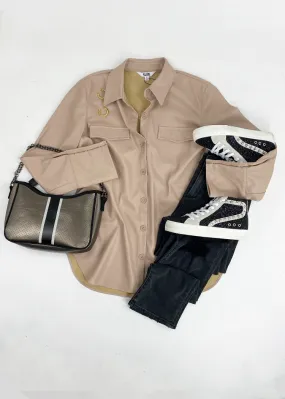 BB x Steve Madden Ready Set Faux It Shacket