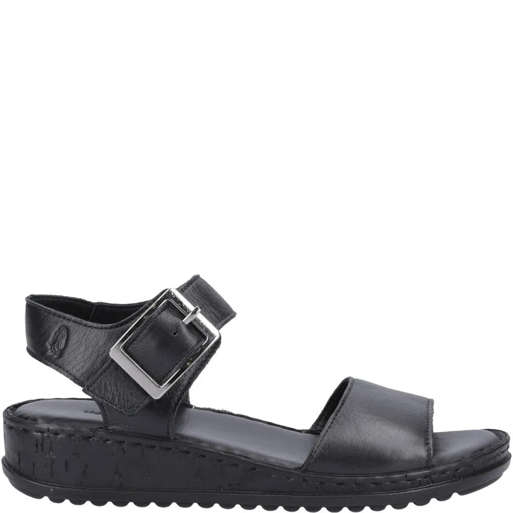 Black on Black Ellie Sandals