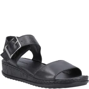 Black on Black Ellie Sandals