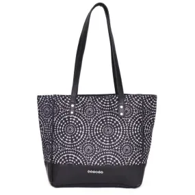 Black/White Shopper Bag