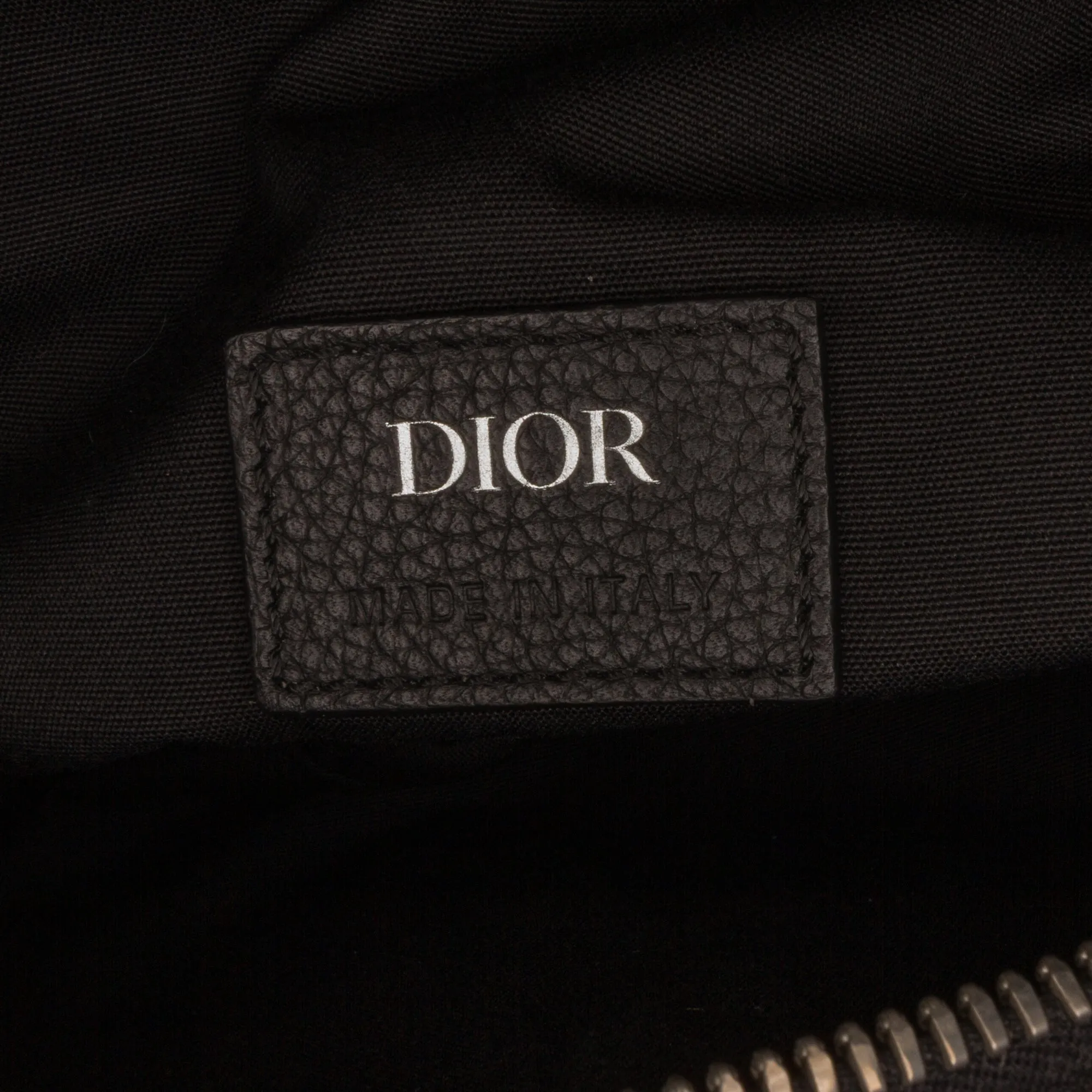 Dior Saddle Bag Blue Oblique Canvas