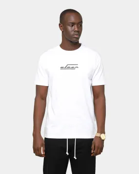 Elevn Clothing Co. Slanted Short Sleeve T-Shirt White