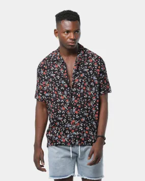 Elevn Poppy Party Shirt Black