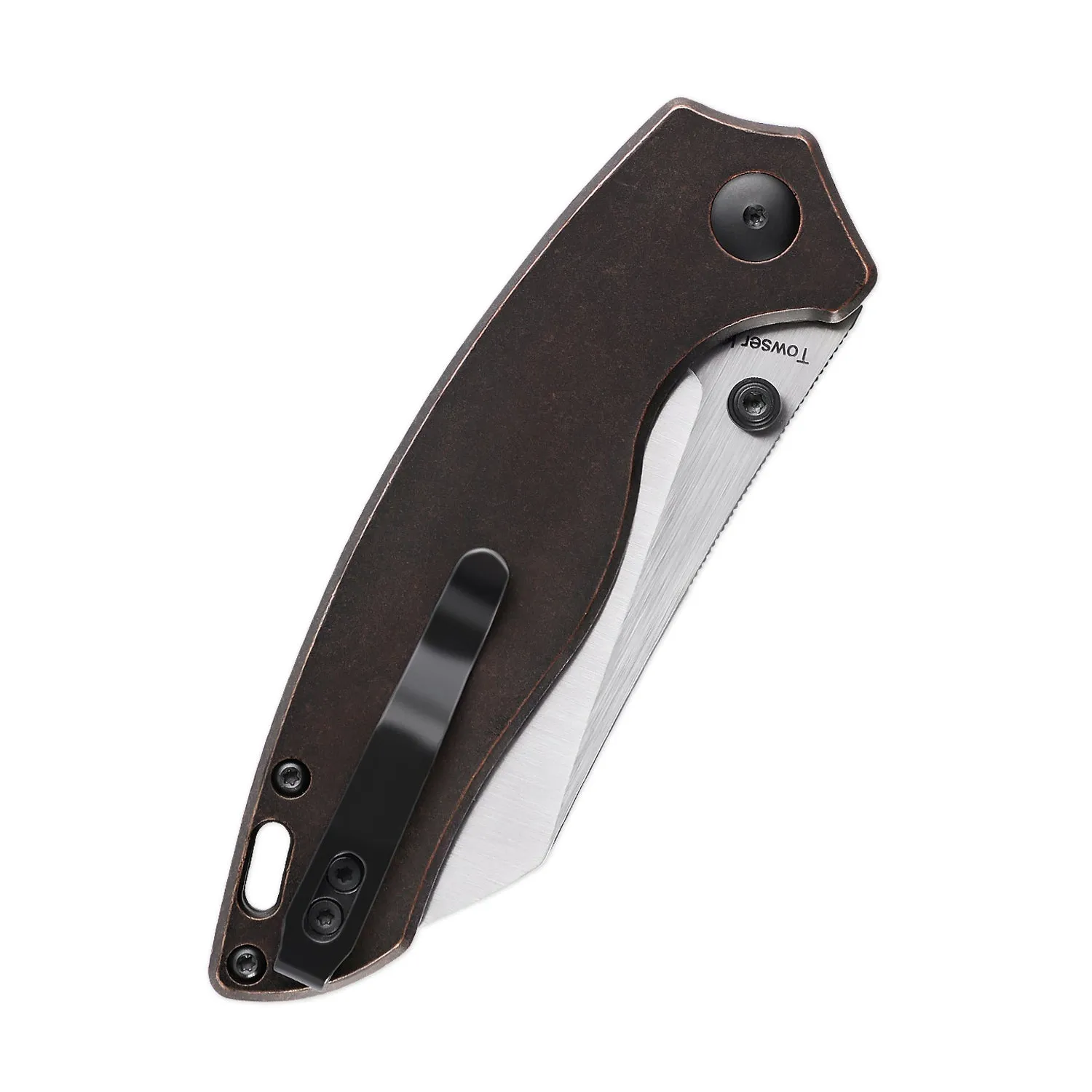 Kizer Azo Towser K Liner Lock Knife Black Copper V4593C3