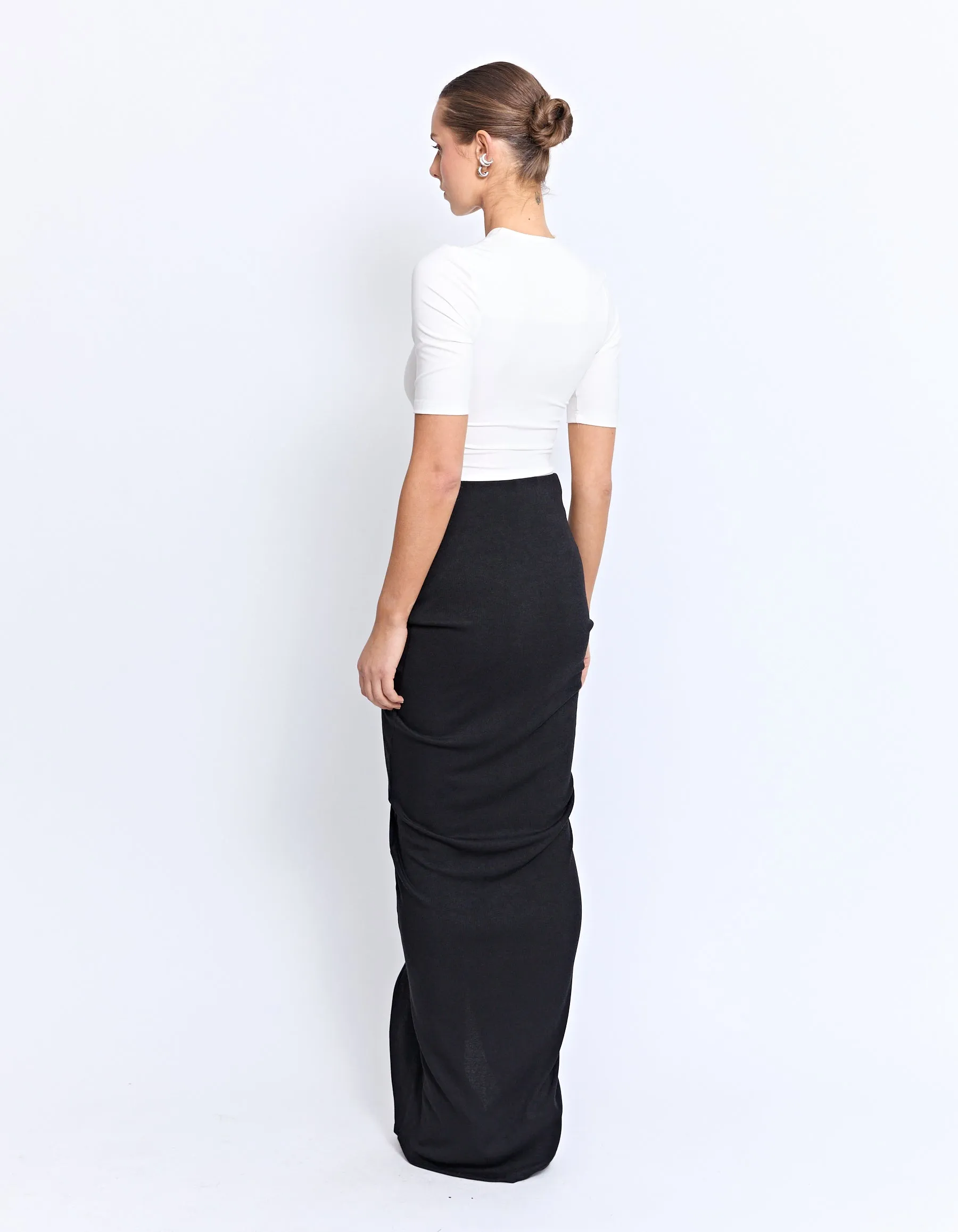 MARCELLUS SKIRT | BLACK