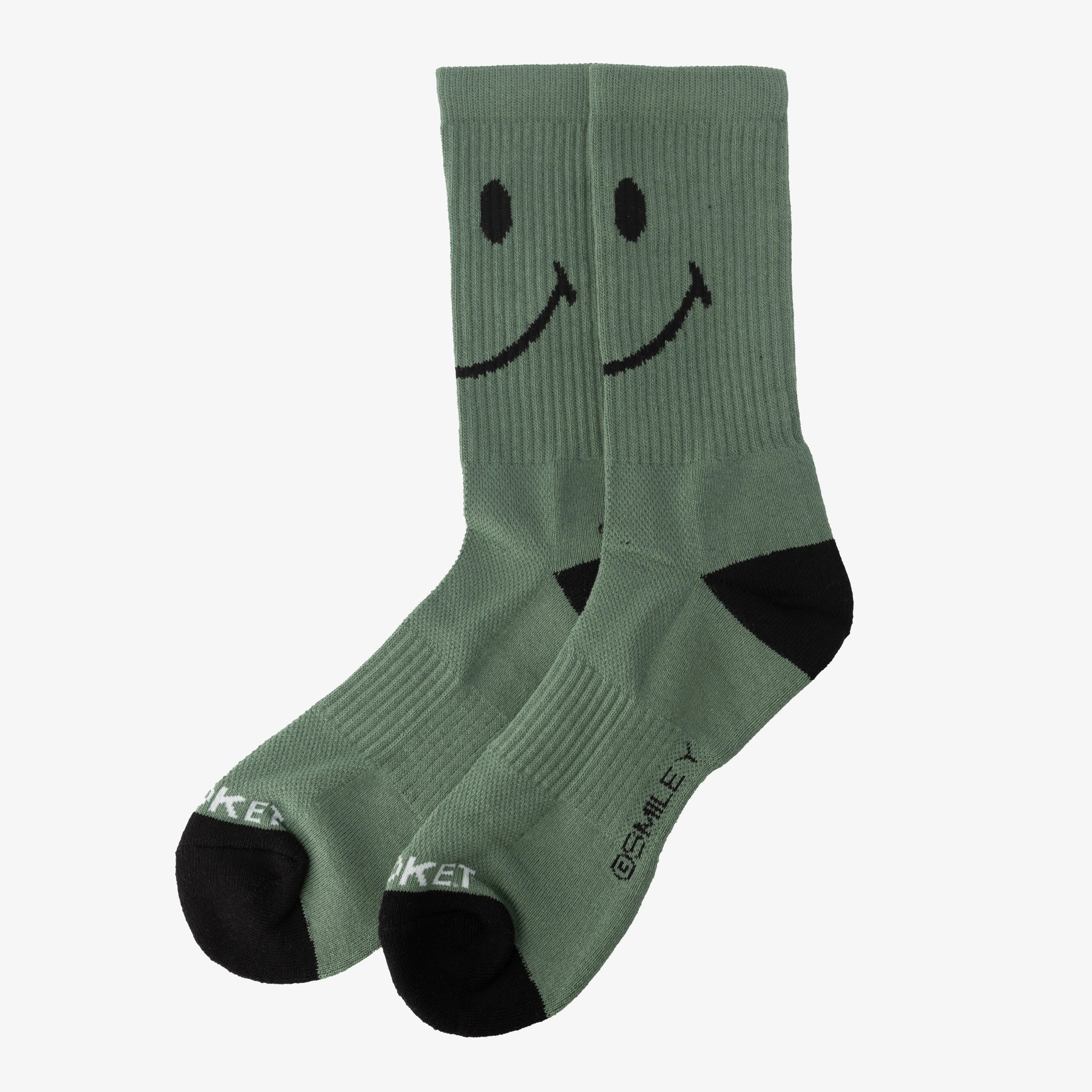 Market Smiley Oversized Socks