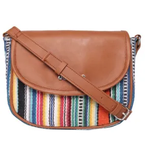 Multi Color Pattern Crossbody  Sling Bag