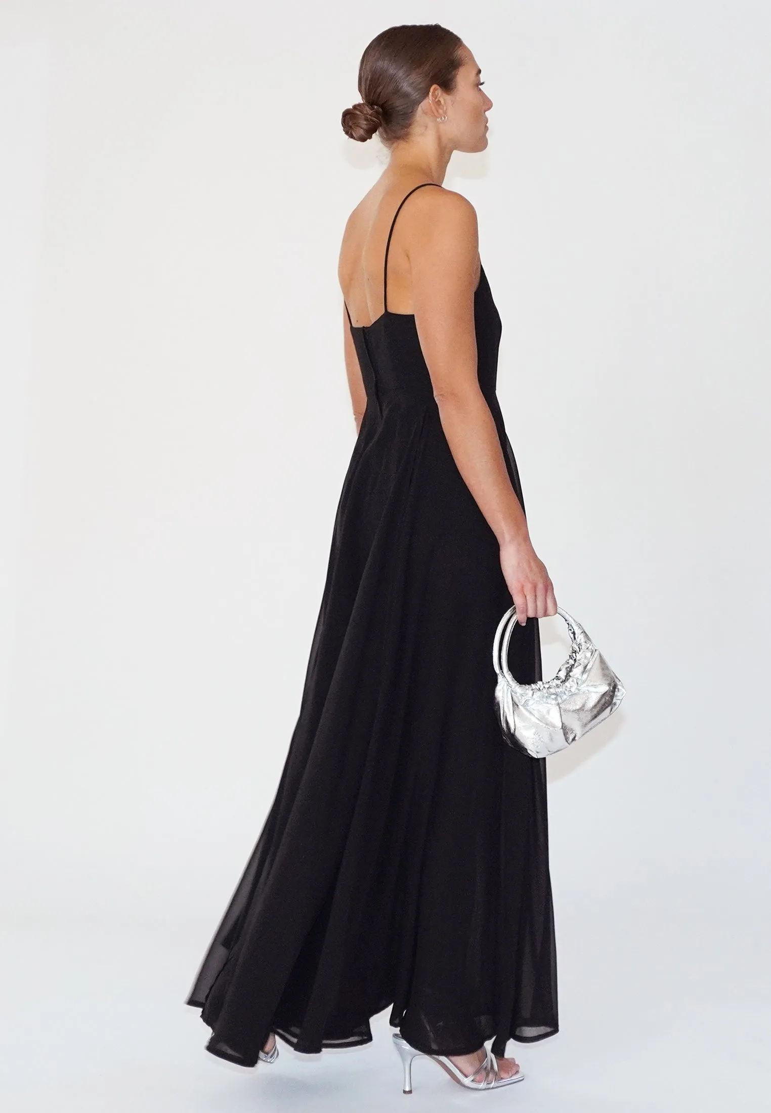 OLSEN MAXI DRESS BLACK