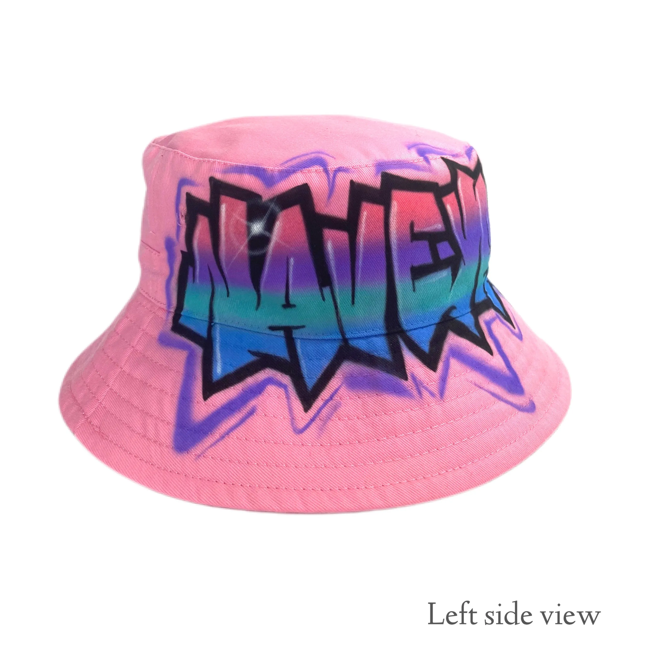 Pastel Colour Fade Bucket Hat (16)