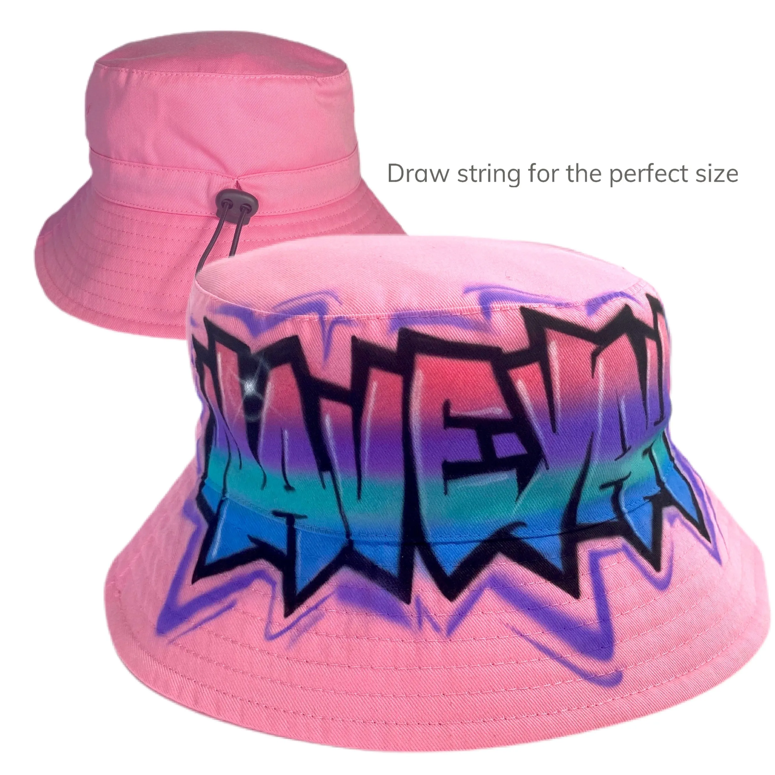 Pastel Colour Fade Bucket Hat (16)