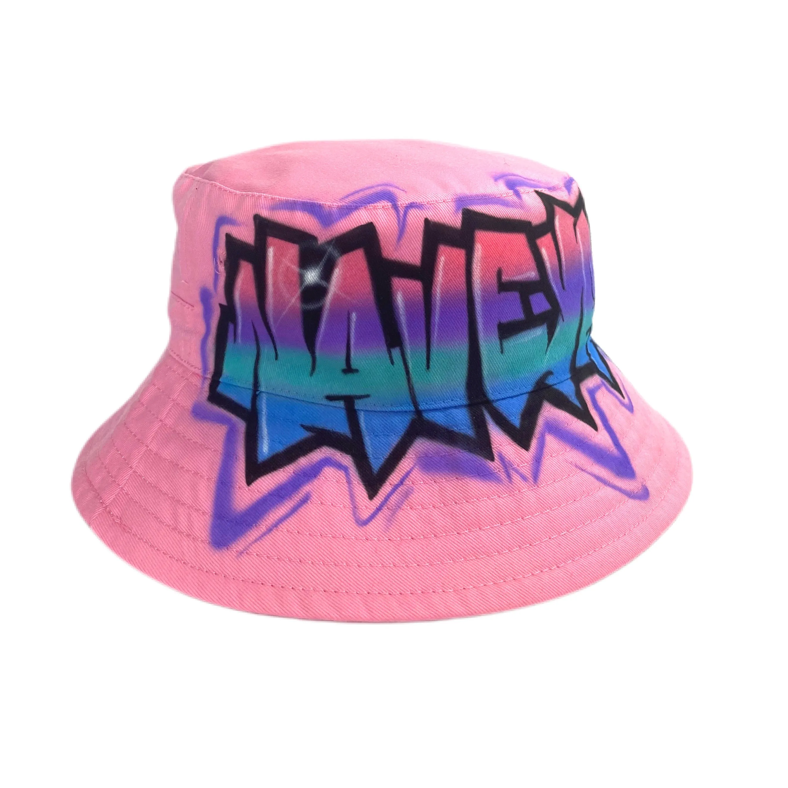 Pastel Colour Fade Bucket Hat (16)