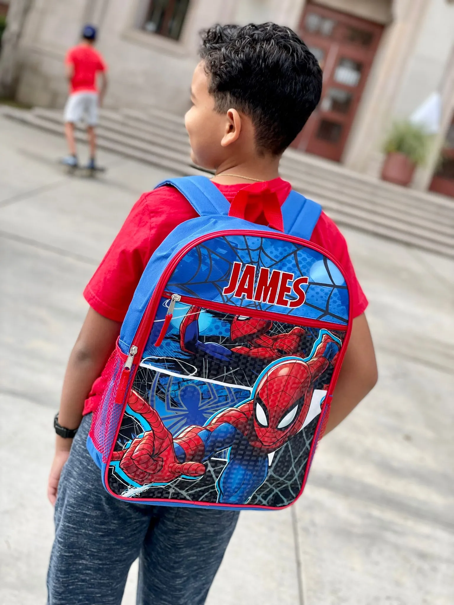 Personalized 16 Inch School Backpack - Spider-Man