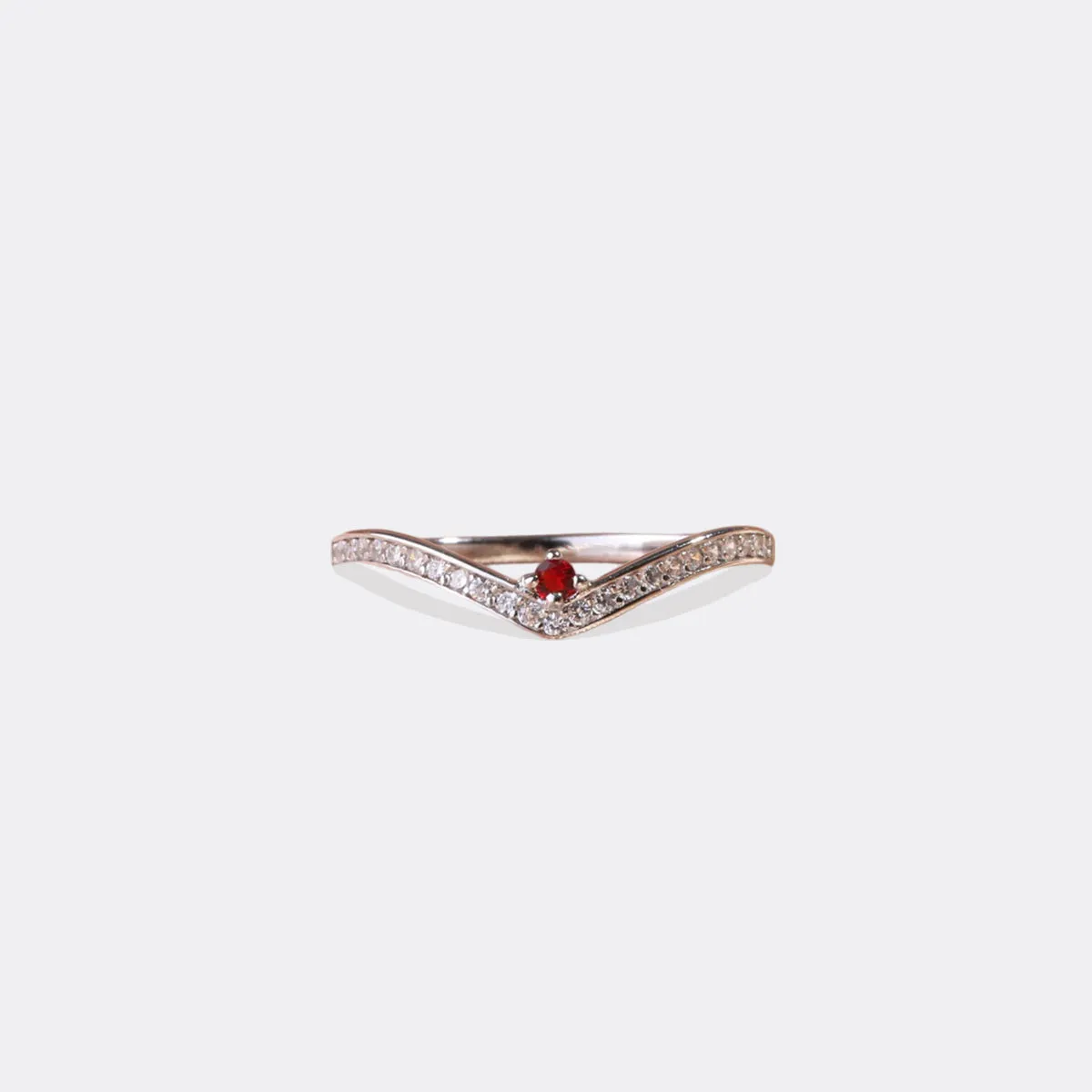 Personalized Venus Birthstone Ring