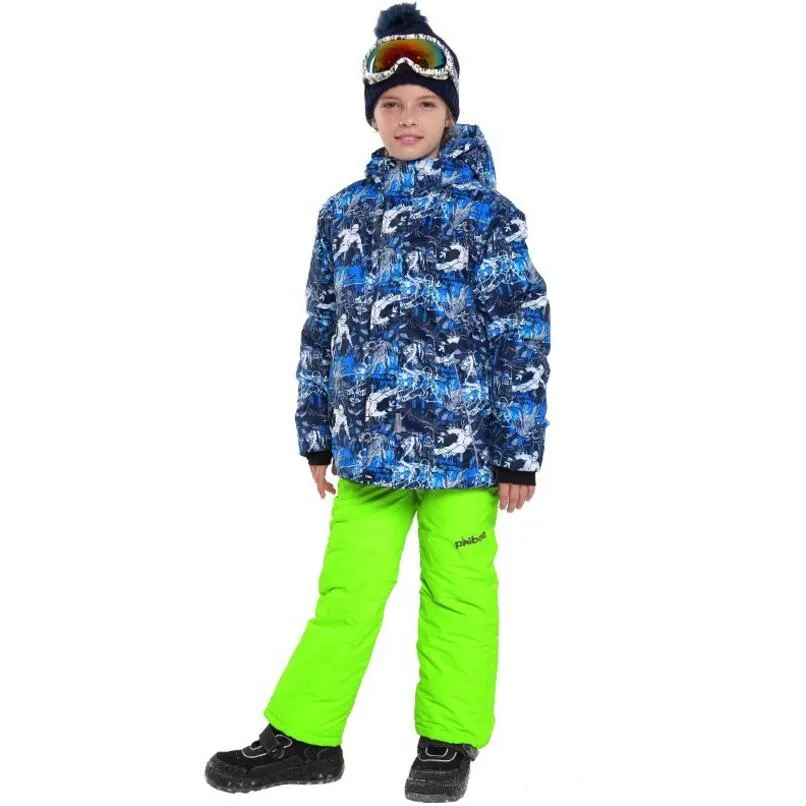 PHIBEE Ski Suit UKF2V for Boys