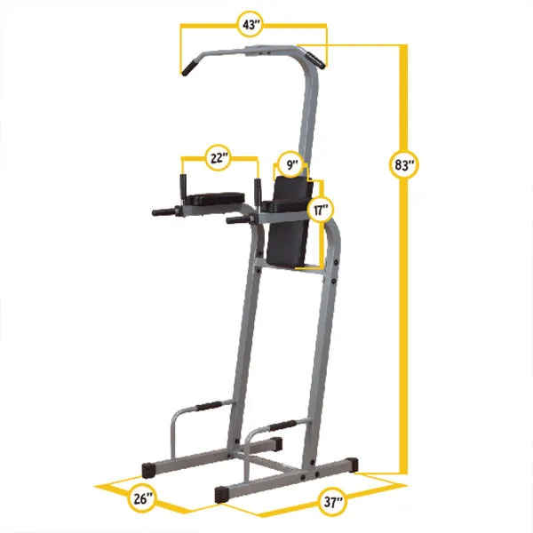 Powerline - Vertical Knee Raise / Chin Up / Dip Station