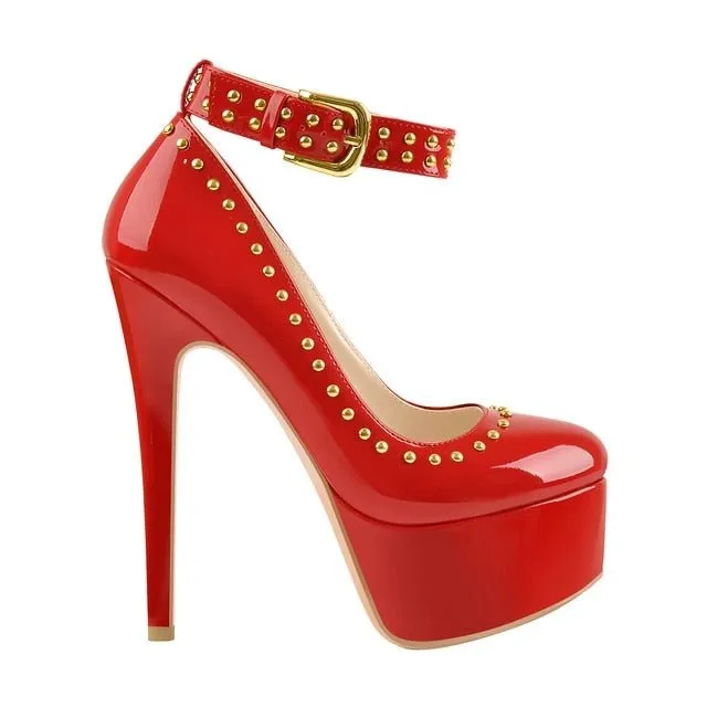 Pumps Queen Cybufa (Red)