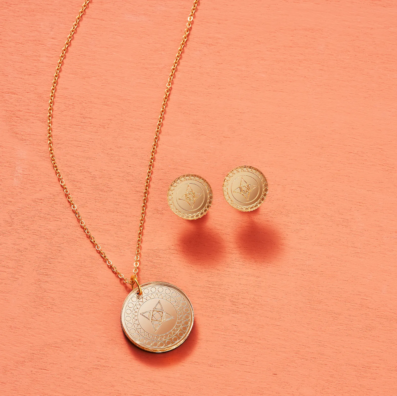 Surya Studs & Necklace Set