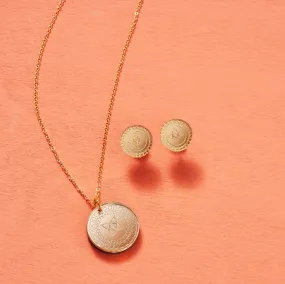 Surya Studs & Necklace Set