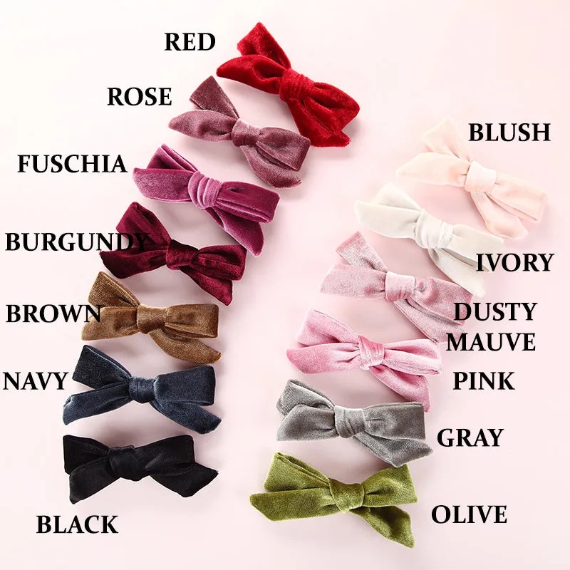 The Valerie Velvet Bow